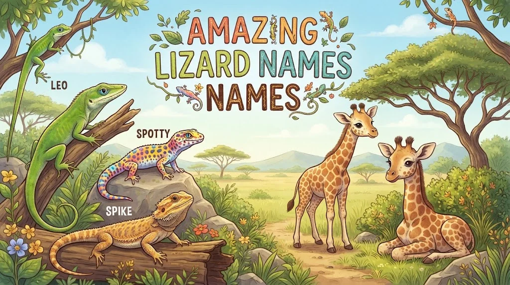 Amazing Lizard Names With a Name Generator