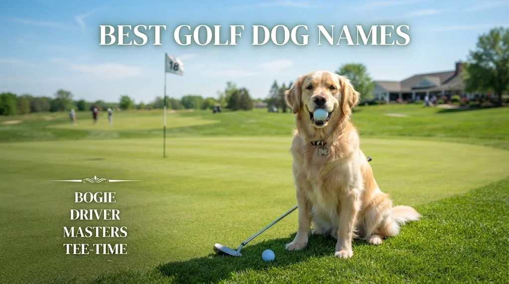 Best Golf Dog Names With Name Generator