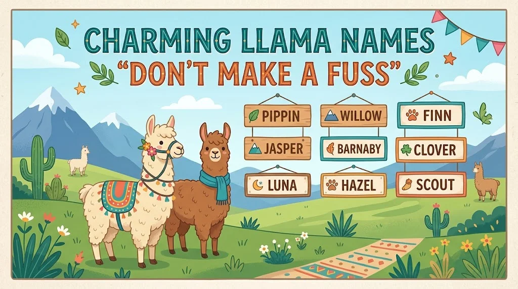 Charming Llama Names With Name Generator