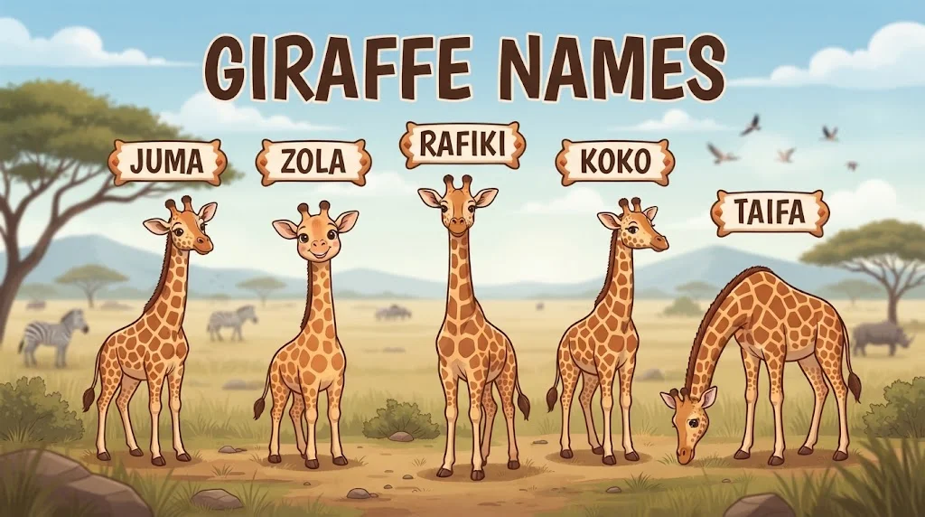 Giraffe Names With a Name Generator