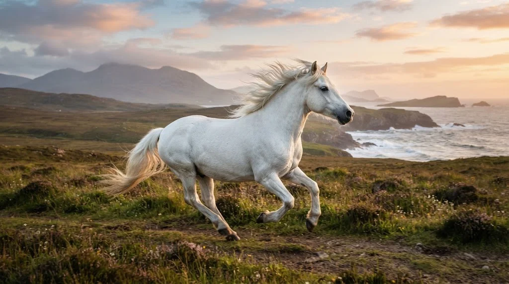 Majestic White Horse Names With a Name Generator